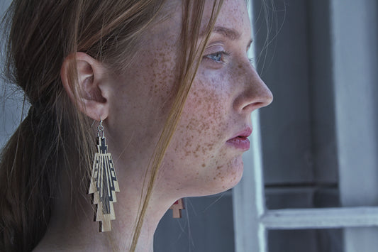 Vietto Urban Art deco korvakorut