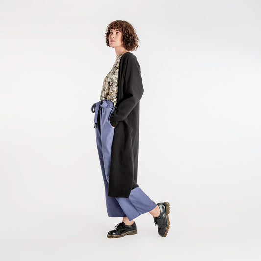Vietto long cotton cardigan