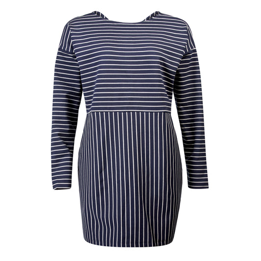 Vietto raidallinen collegemekko