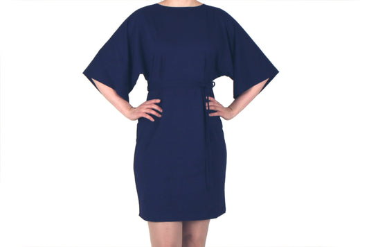 Vietto sinivioletti kimonomekko