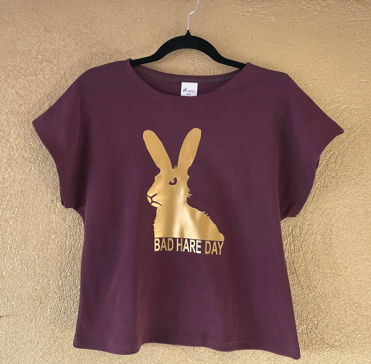Vietto Bad hare day print t-shirt