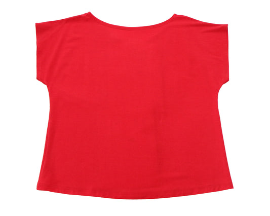 Vietto oranssinpunainen v-selkätoppi